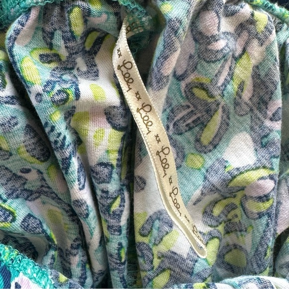 Lilly Pulitzer Windsor Sea Blue Its A Stretch Strapless Dress Giraffe Print - Picture 9 of 9